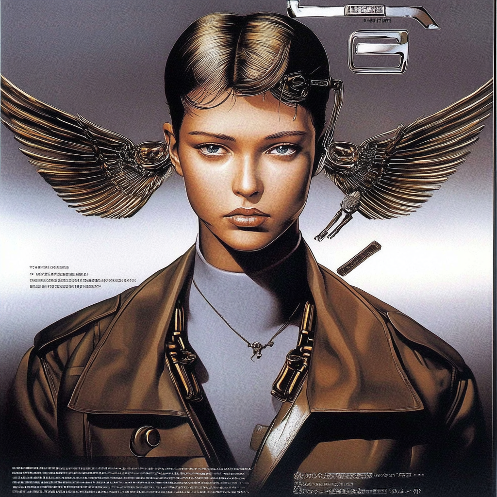 Futurist portrait 3