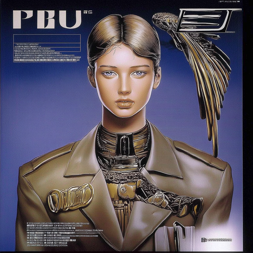Futurist portrait 4