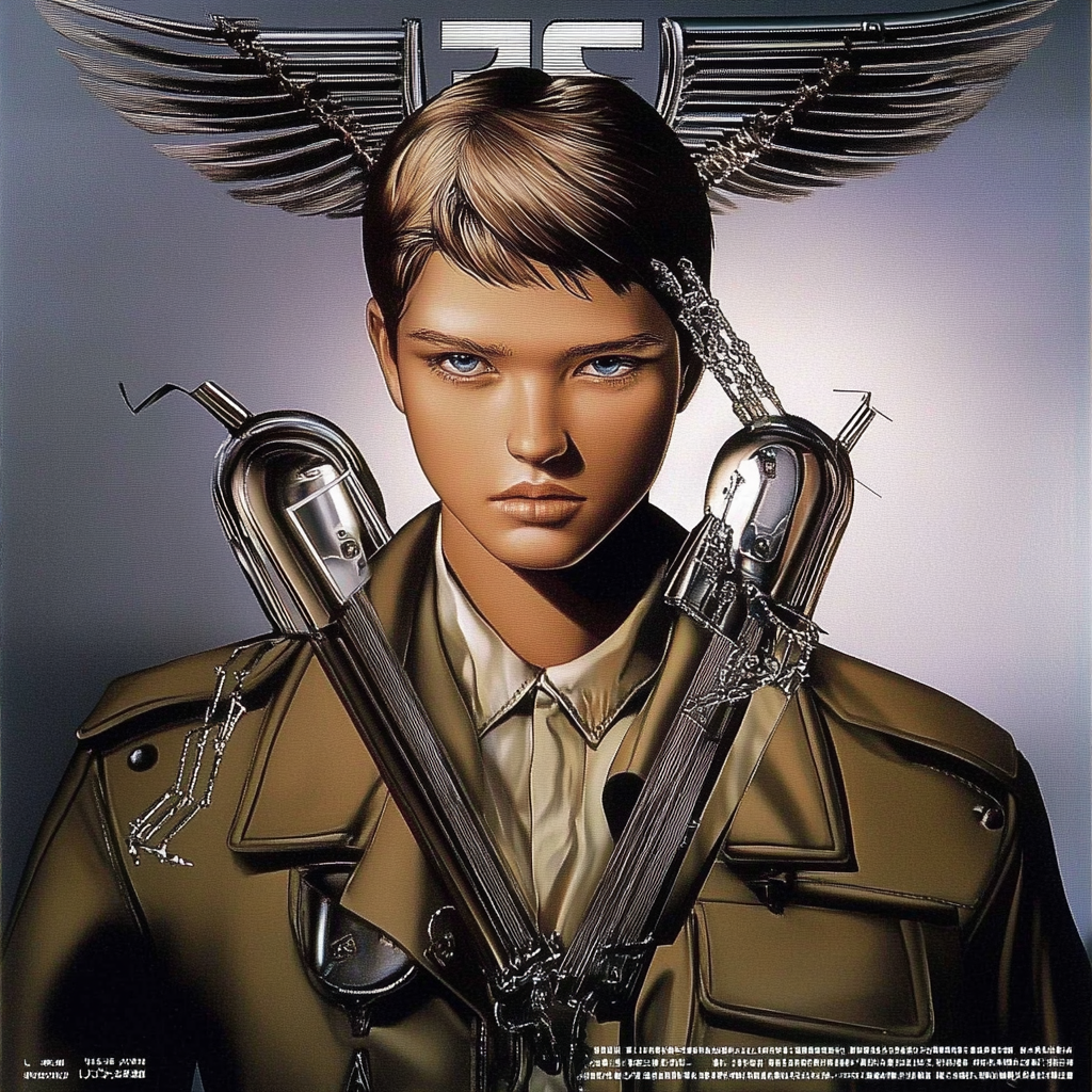 Futurist portrait 5