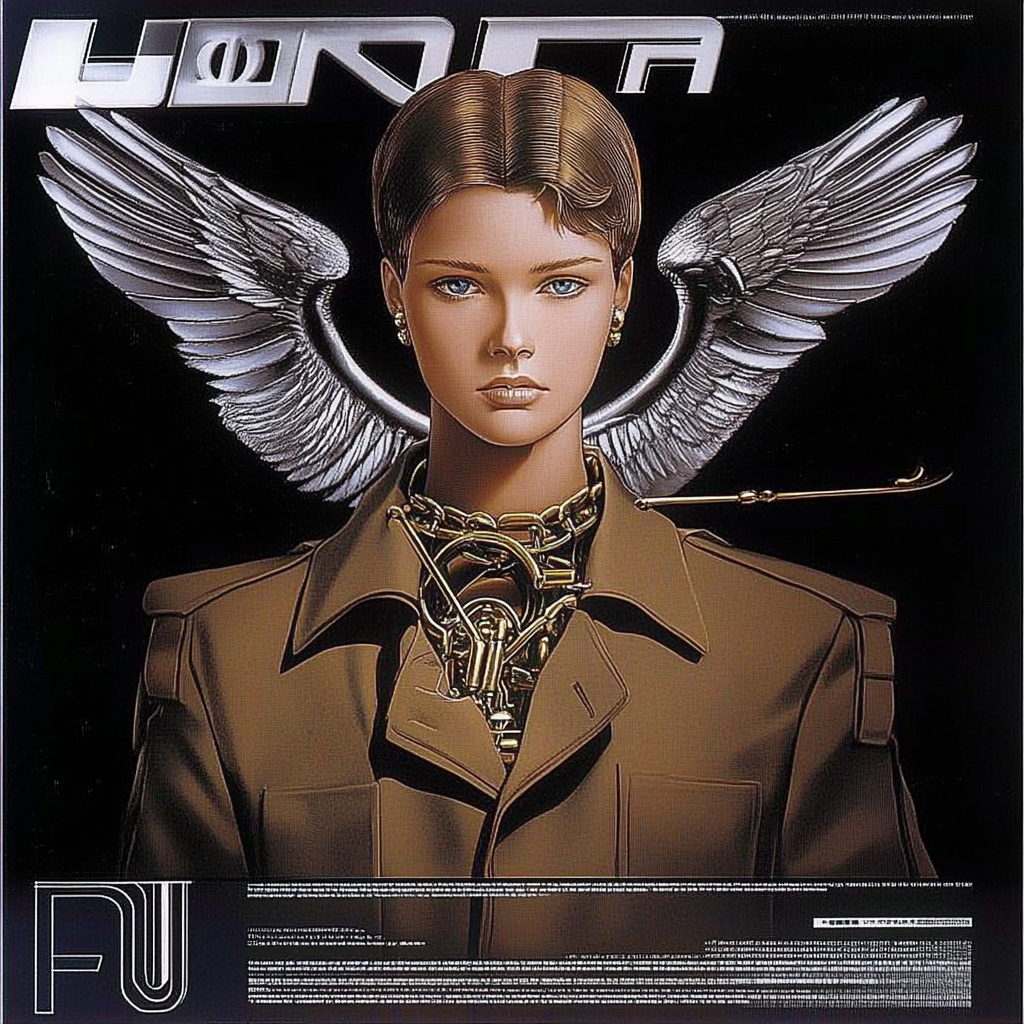 Futurist portrait 7