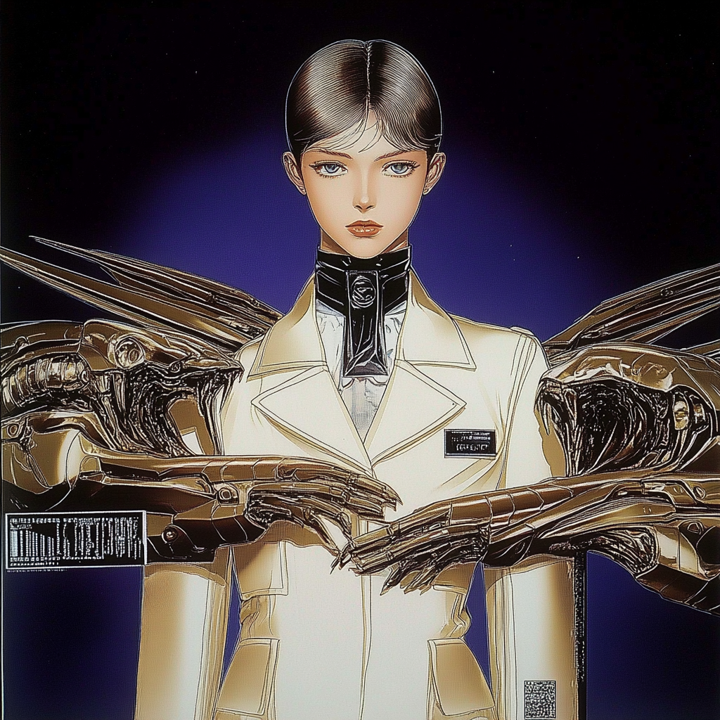 Futurist portrait 8